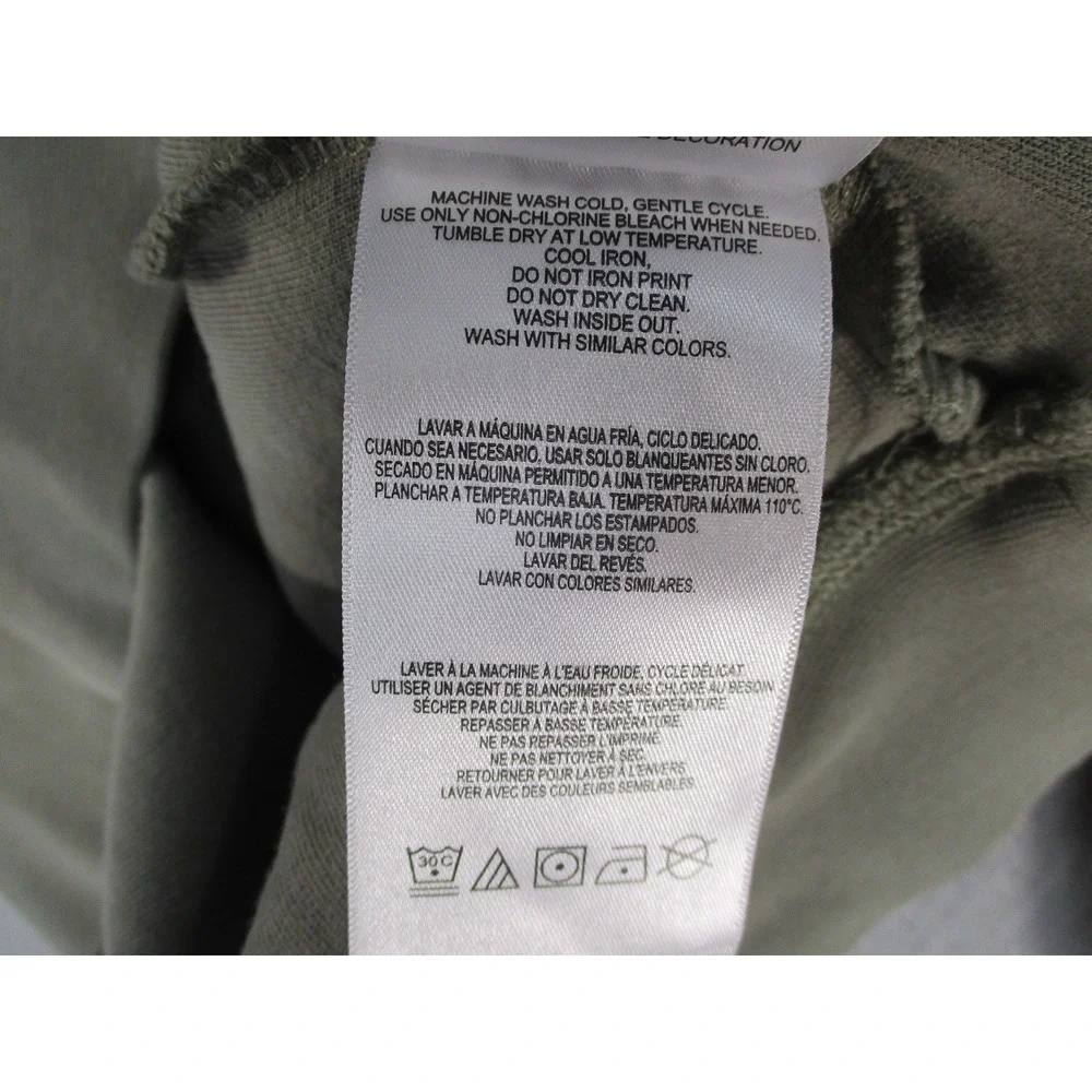 Hurley Mens XL Olive‎ Green Crewneck Sweatshirt HMS25-18360 Long Sleeve Pullover